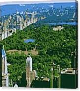 Central Park Color 6 Canvas Print