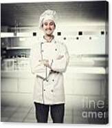 Chef Portrait Canvas Print