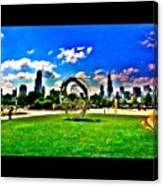 Chicago View From Planetarium Canvas Print