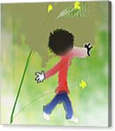 Child In Nature Canvas Print