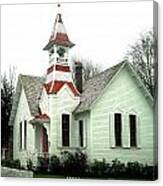 Church In Oysterville Canvas Print
