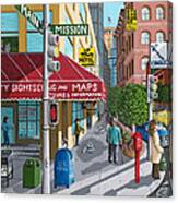 City Corner Canvas Print