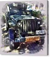 Classic Jeep #iphonesia #photooftheday Canvas Print