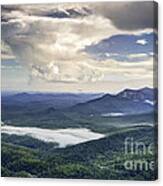 Cloud Formation Over Table Rock Canvas Print