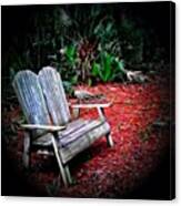 Come Sit With Me - I Could Use The Canvas Print