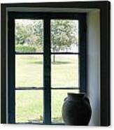 Country Window Canvas Print