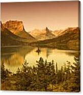 Crown Of The Continent Canvas Print