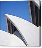 Detail Of The Roof Of The Sydney Opera Canvas Print