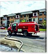 #dfd #detroit #fire #fueltruck Canvas Print