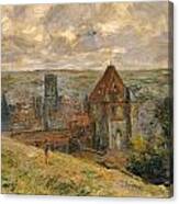 Dieppe, 1882 By Monet Canvas Print