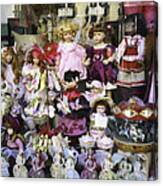 Doll Boutique Window Canvas Print