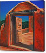 Doorway To Las Trampas Canvas Print