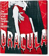 Dracula, From Left Frances Dade, Bela Canvas Print