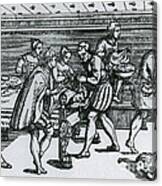 Earliest Depiction Of Craniotomy Canvas Print