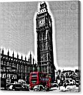 Edited Photo, May 2012 | #london Canvas Print