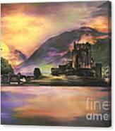 Eilean Donan Castle Canvas Print