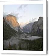 El Capitan. Yosemite Canvas Print