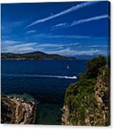 Elba Island - Blue And Green 1 - Blu E Verde 1 - Ph Enrico Pelos Canvas Print