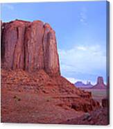 Elephant Butte From North Window Canvas Print
