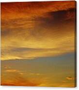 Evening Sunset Canvas Print
