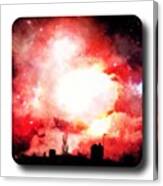 Explosions In The Sky! ☁✨☁ #sky Canvas Print