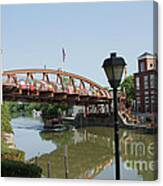 Fairport Lift Bridge Canvas Print