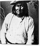 Famous Apache Leader, Geronimo Canvas Print