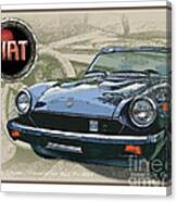 Fiat Spyder Canvas Print