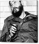 Fidel Castro, In 1974 Canvas Print