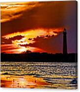 Final Sunset Ponce Lighthouse Canvas Print