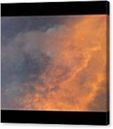 Fire Sky Canvas Print