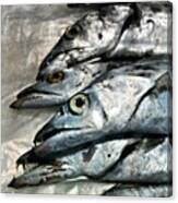 #fish #fishsupper #dead #fishmarket Canvas Print