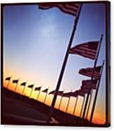 #flag #iphone #insta #iphoneography Canvas Print