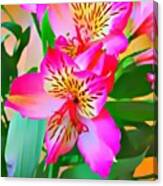 Flower Art #flower #artwork #fotochoice Canvas Print