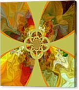 Fractal Floral Canvas Print