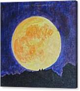 Full Moon Canvas Print