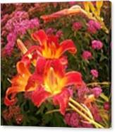 #garden #flowers #pretty #color #summer Canvas Print
