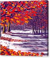 Glory Of Autumn Canvas Print