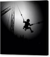 Going Bungy Canvas Print