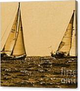 Golden Sails Canvas Print