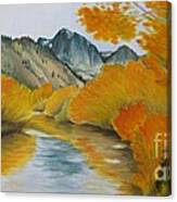 Golden Serenity Canvas Print