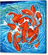 Goldfish 2608 Canvas Print