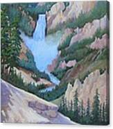 Great Falls Grand Canyon Canvas Print
