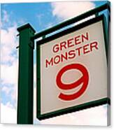 Green Monster Canvas Print