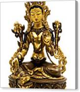 Green Tara Canvas Print