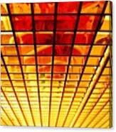 #grid #ceiling #light Canvas Print
