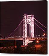 Gwb For Breast Cancer Awareness Canvas Print
