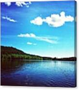 Had A Great Day Canoeing And Fishing Canvas Print