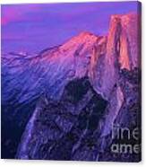 Half Purple Dome Canvas Print