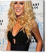 Heidi Montag In Attendance For Pures Canvas Print